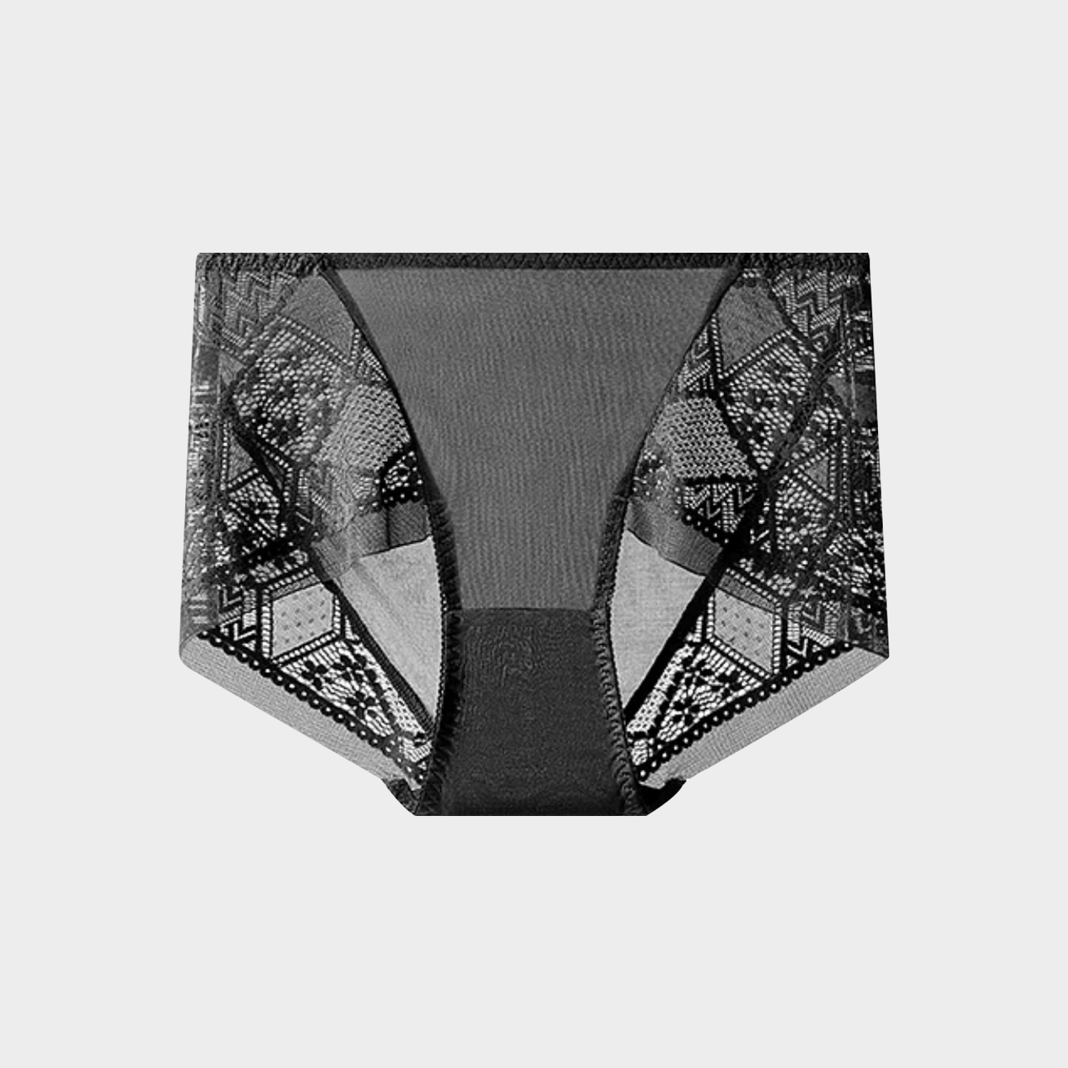 100 Silk Briefs Lace Panties Middle Waist REAL SILK LIFE