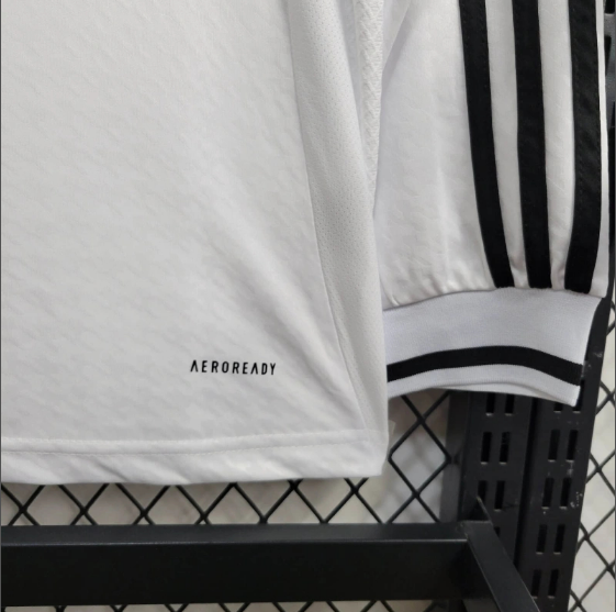 24/25 Real Madrid Home Long Sleeve Football Shirt Thai Quality