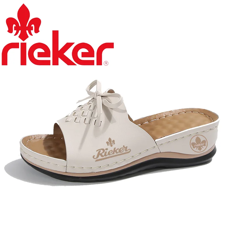 Nowe letnie damskie sandały ortopedyczne RIEKER&reg; do wypoczynku