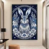 (US Local)Rabbit -11CT Stamped Cross Stitch Kit(40x60cm)