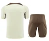2024/2025 Corinthians Training Wear Set Beige Jersey 1:1 Thai Quality