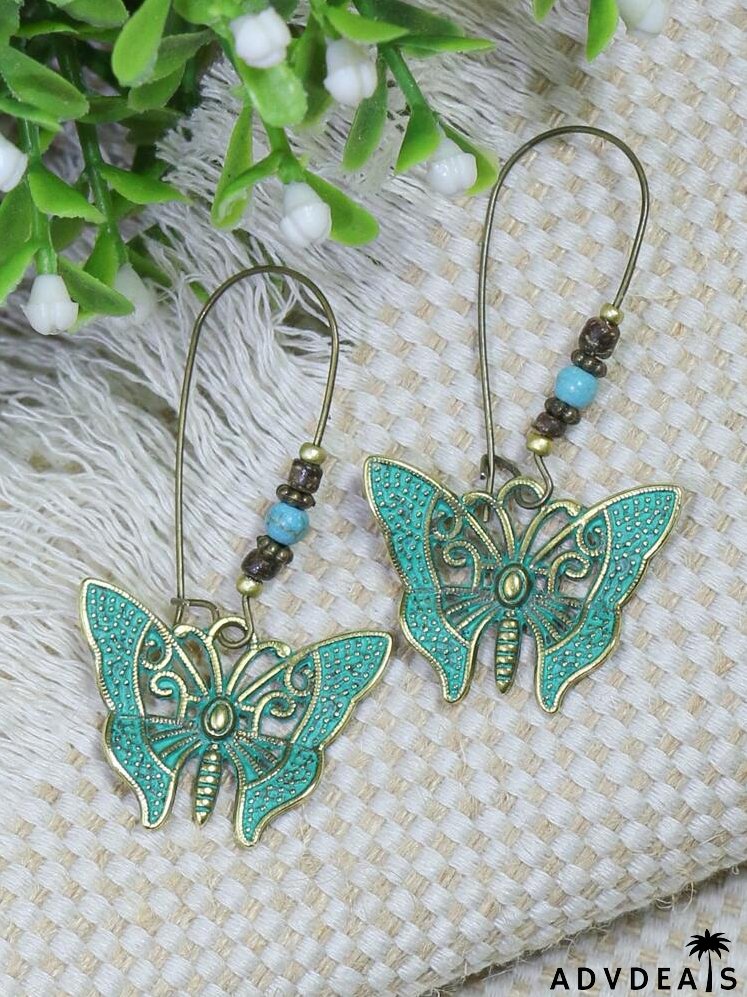 Butterfly Charm Earrings