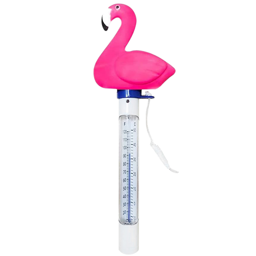 

Pink Bird Swimming Pool Float Thermometer Water Temperature Measure Meter, 501 Original