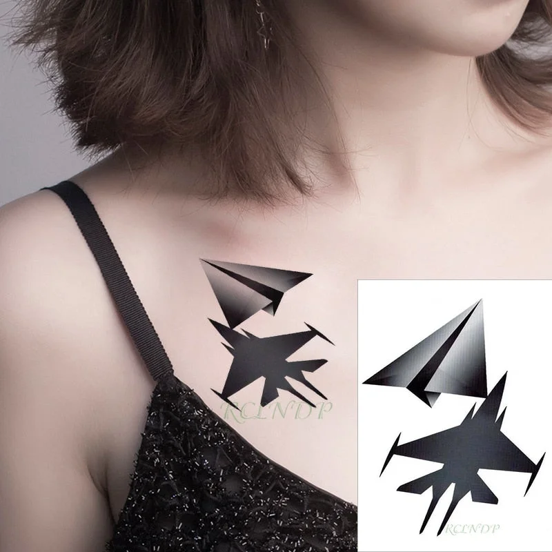 Waterproof Temporary Tattoo Sticker snake animal three colours fake tatto flash tatoo hand leg arm back for kid men women child