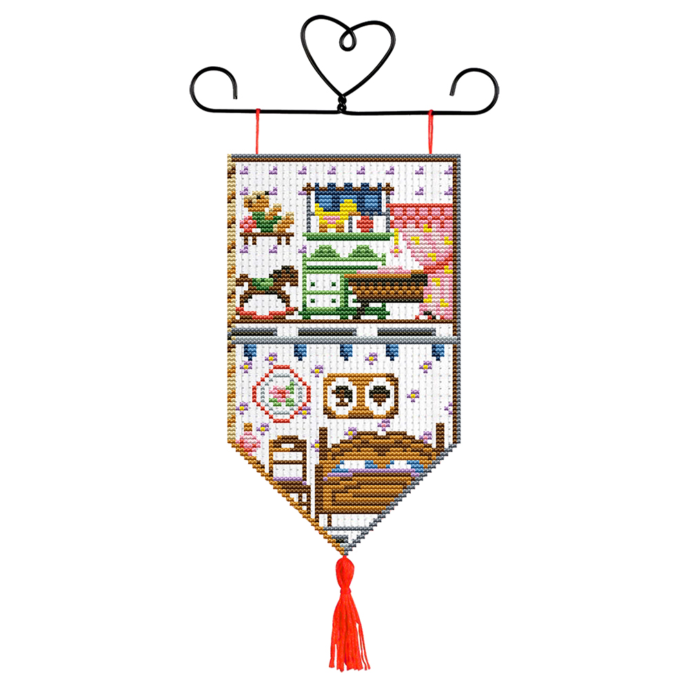 

House - Door Decoration Cross Stitch - 23*33CM, 501 Original