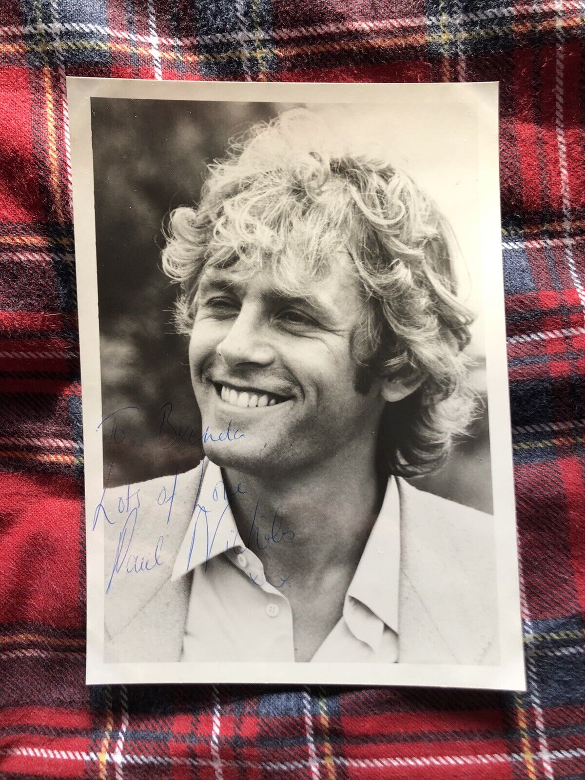 PAUL NICHOLAS (JUST GOOD FRIENDS) VINTAGE SIGNED Photo Poster painting