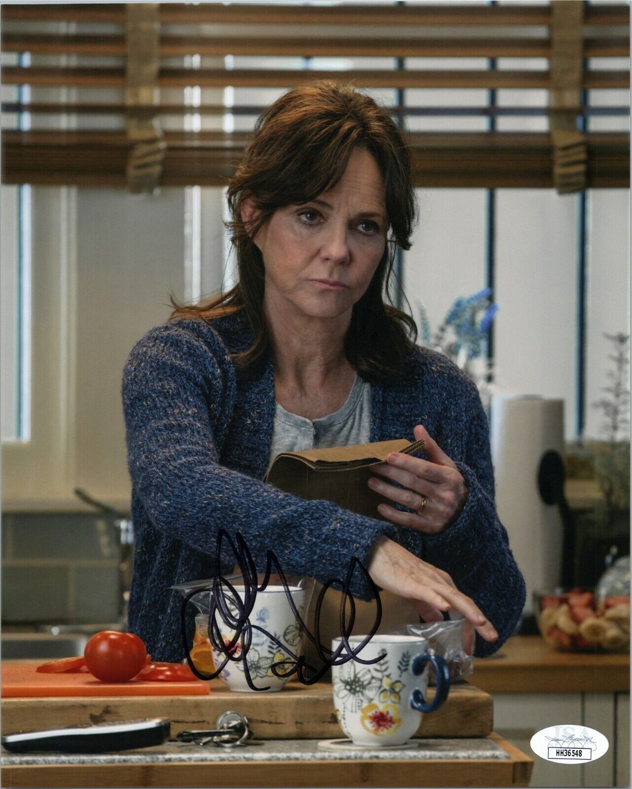 SALLY FIELD Authentic Hand-Signed Amazing Spiderman AUNT MAY