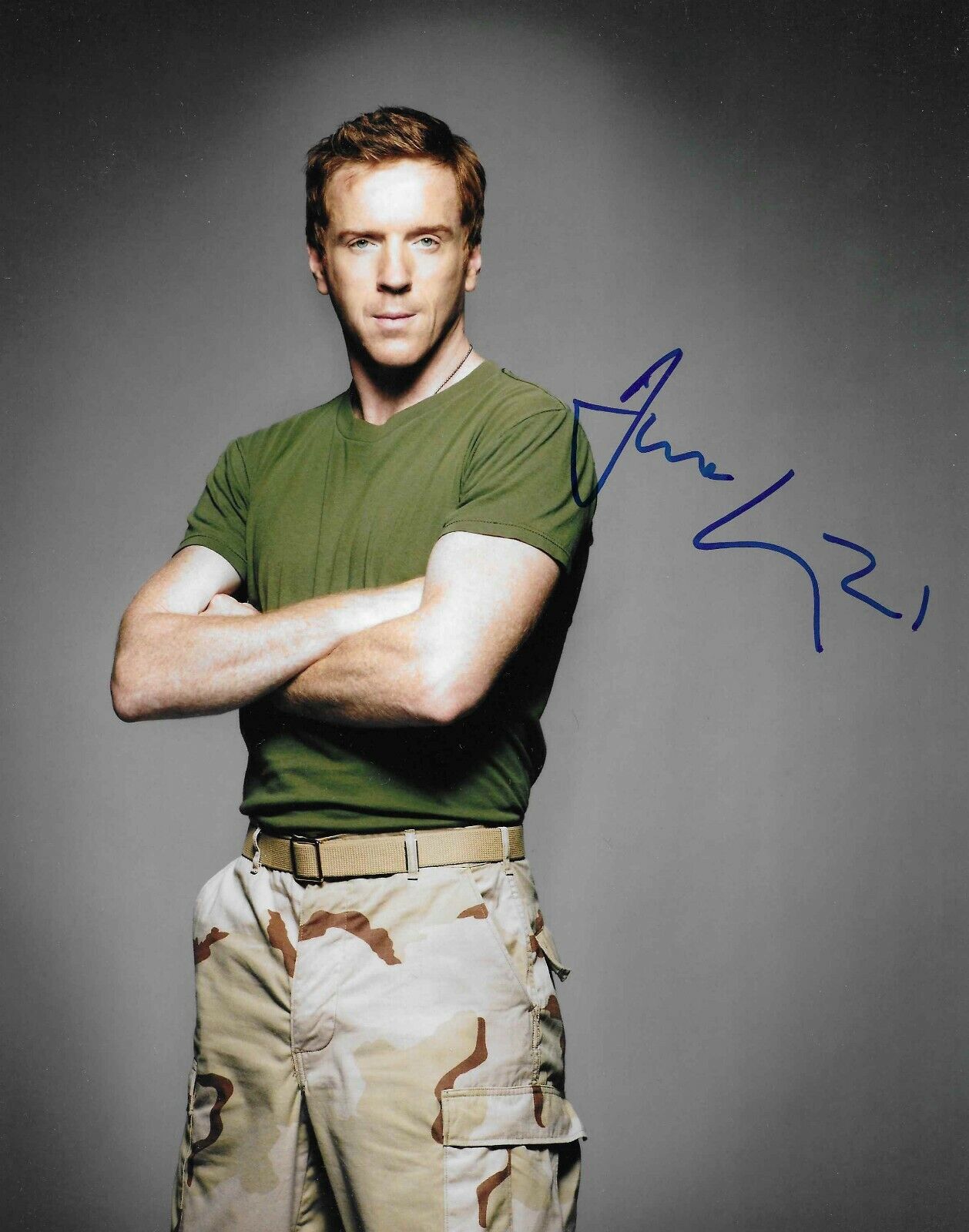 Damian Lewis autograph - signed Homeland Photo Poster painting - Band of Brothers