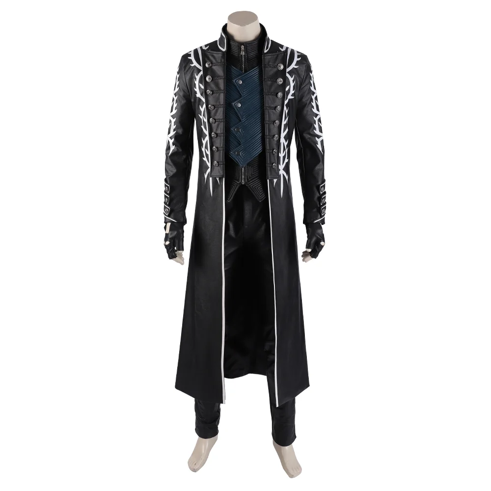Vergil Cosplay Outfit Devil May Cry 5 Cosplay Costumes