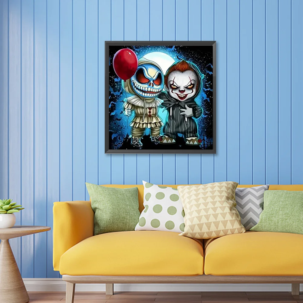 Diamond Painting - Full Round Drill - The Ghostbusters Brothers(Canvas|30*30cm)