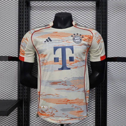 2025/2026 Player Version Bayern Munich Away Football Shirt 1:1 Thai Quality