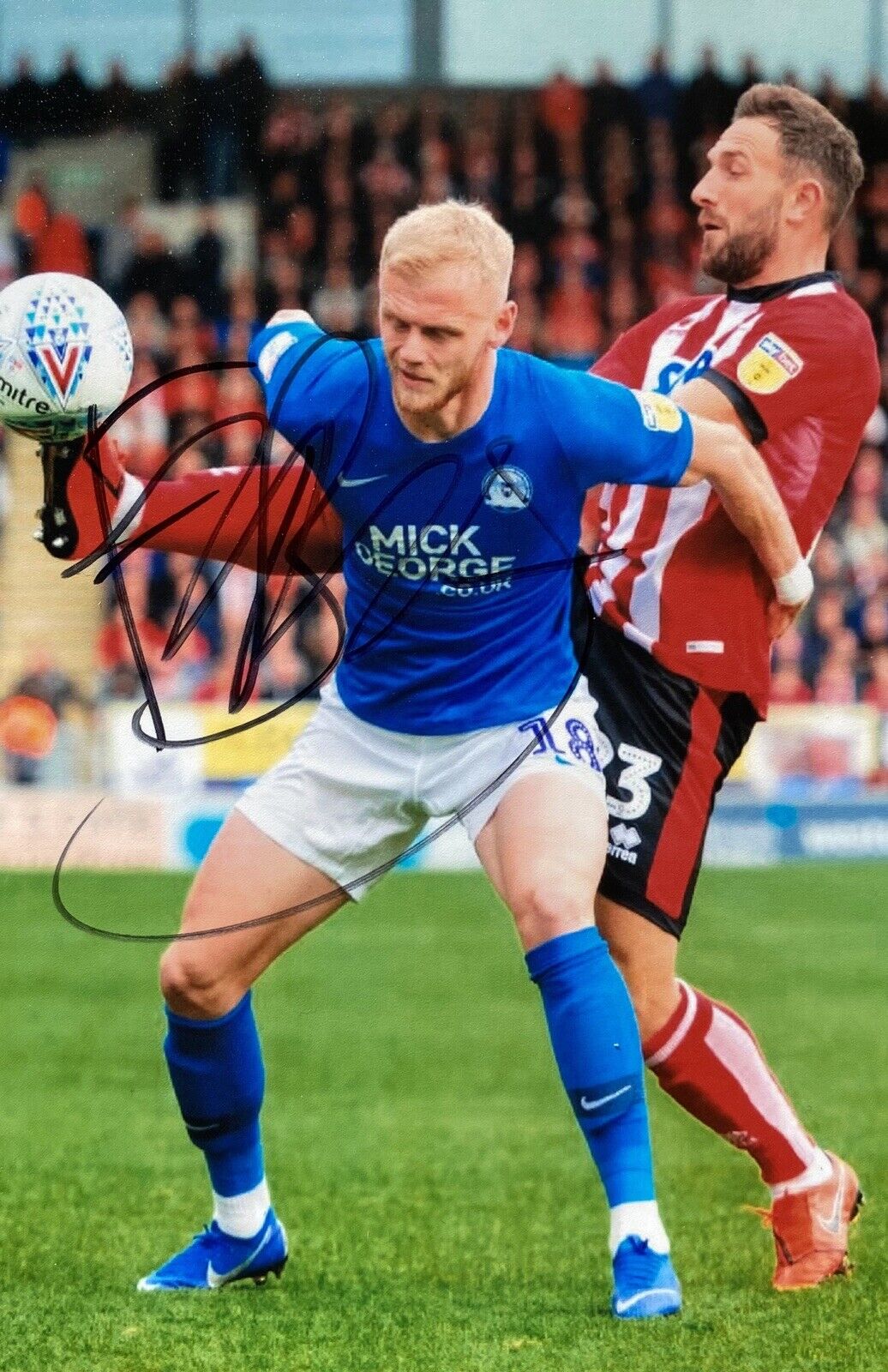 Frazer Blake-Tracy Genuine Hand Signed 6X4 Peterborough United Photo Poster painting 4