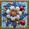 Diamond Painting -DIY Full Round Drill Stained Glass Flower(40*40 CM)