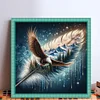 Feather Mountains And Rivers-11CT Stamped Cross Stitch 45*45cm/17.72*17.72in