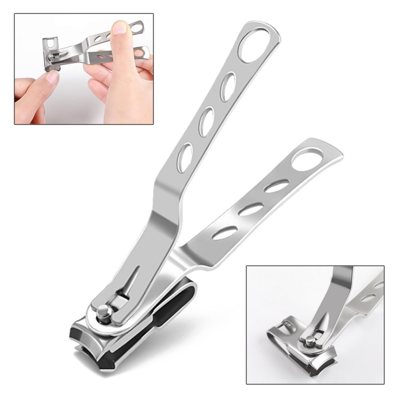 360 Degree Swivel Fingernail and Toenail Clipper for Manicure and Pedicure