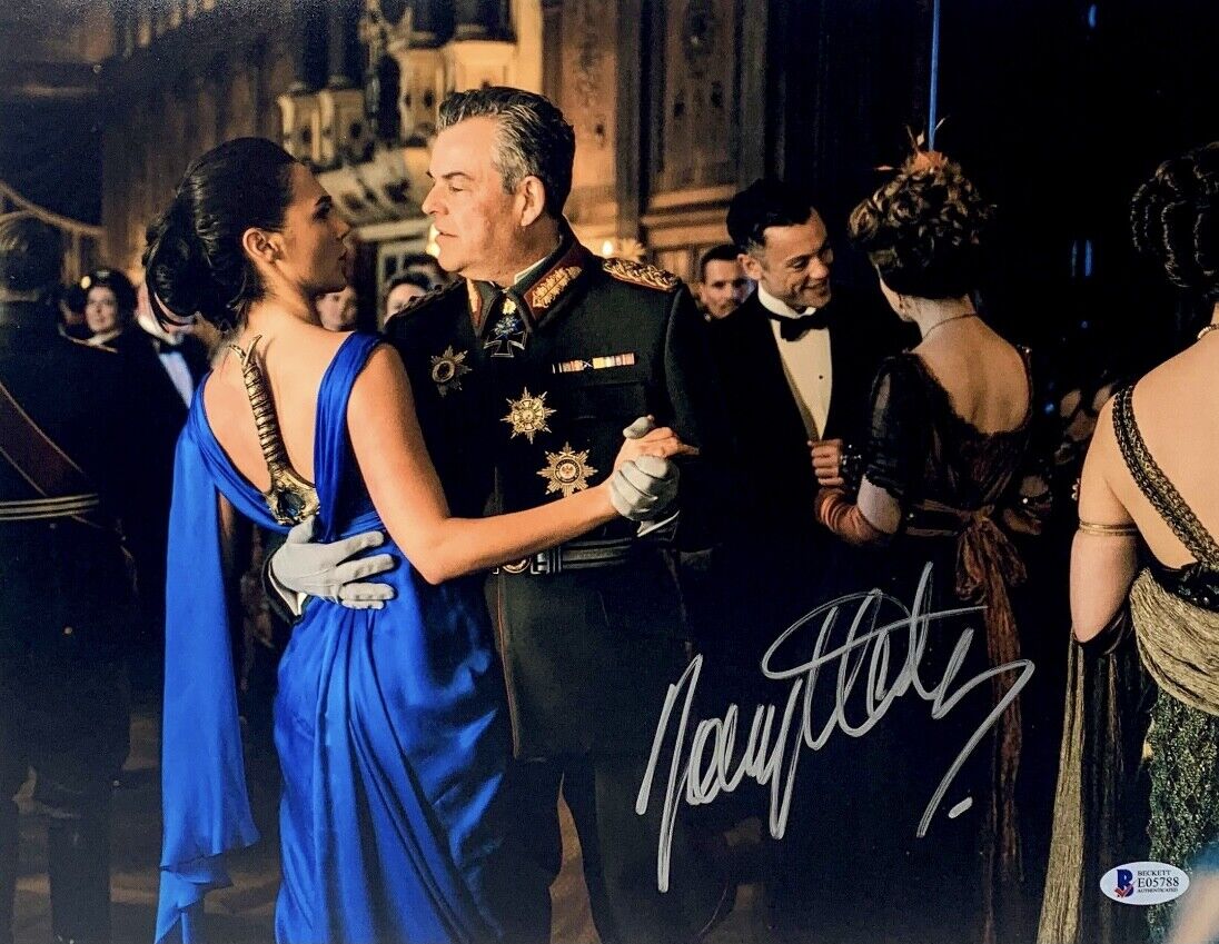 Danny Huston The Kingdom Signed 11x14 Photo Poster painting Beckett E05788 Autographed