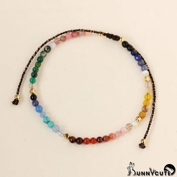 Crystal Raibow Bracelet(Adjustable)