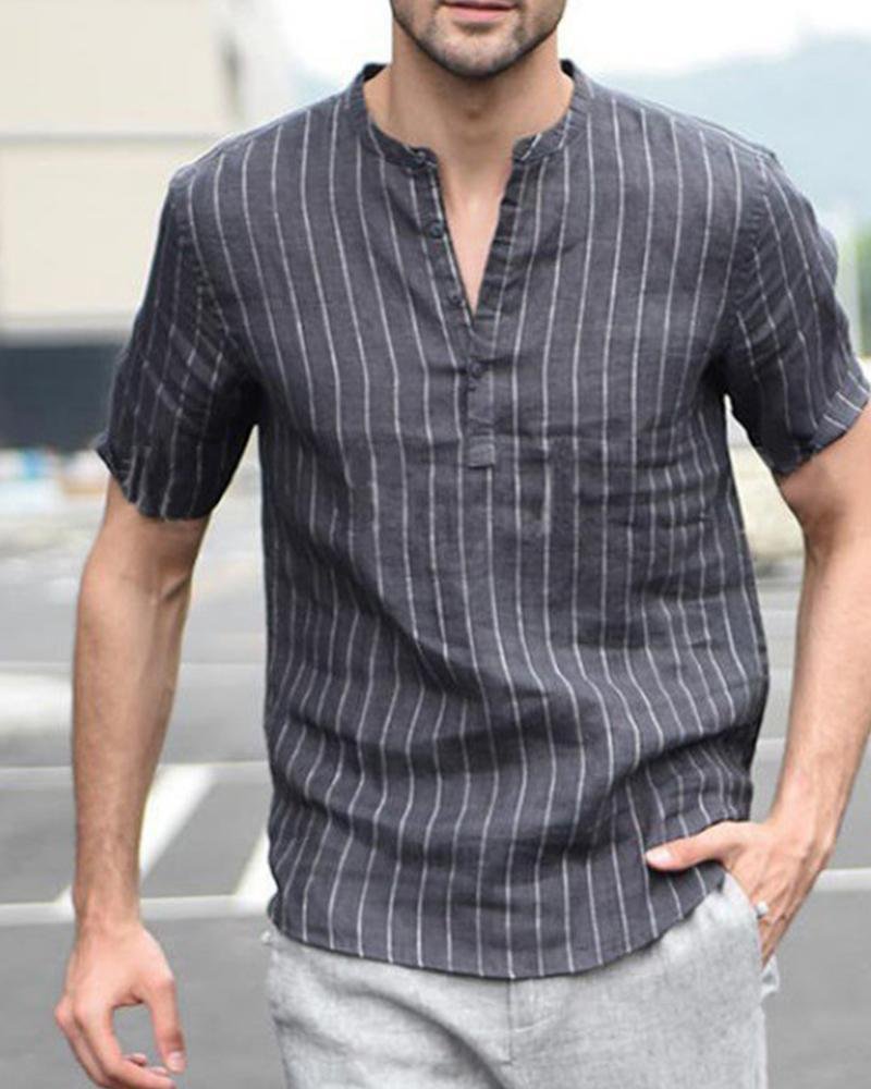 Floral Fashion Holiday Short-Sleeved Shirt