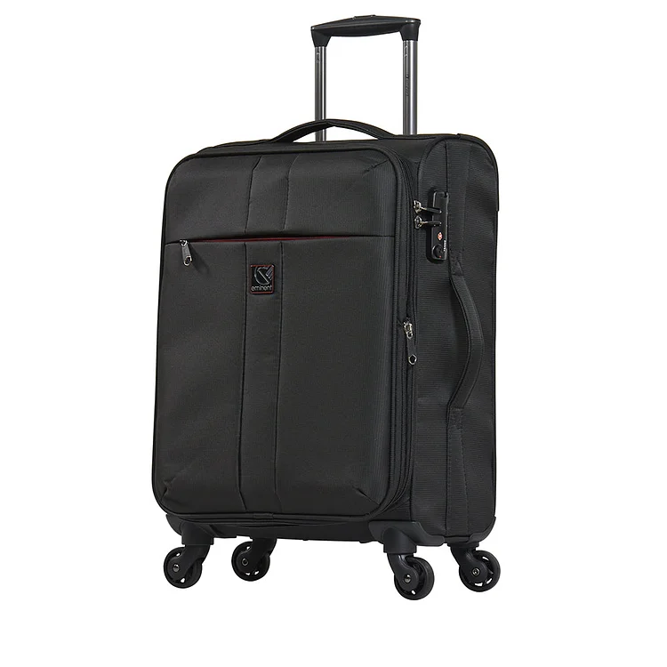 Eminent luggage 24 Inch Perpendicular twin 4 wheels checked baggage size trolley case (V6101-24)