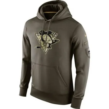 Men's Pittsburgh Penguins  Salute To Service NHL Hoodie