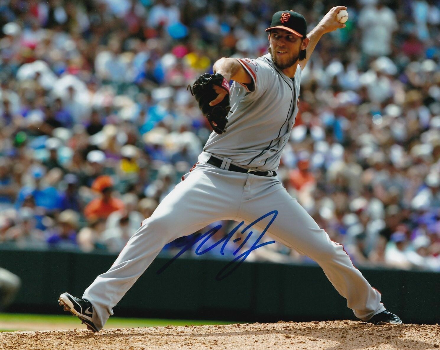 Madison Bumgarner Autographed Signed 8x10 Photo Poster painting ( Giants ) REPRINT