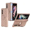 2022 Magnetic Armor All-included Protective Cover With Hinge Holder For Samsung Galaxy Z Fold 3 5G