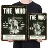 The Who - Vintage Metal Signs - 20*30cm/30*40cm - Music