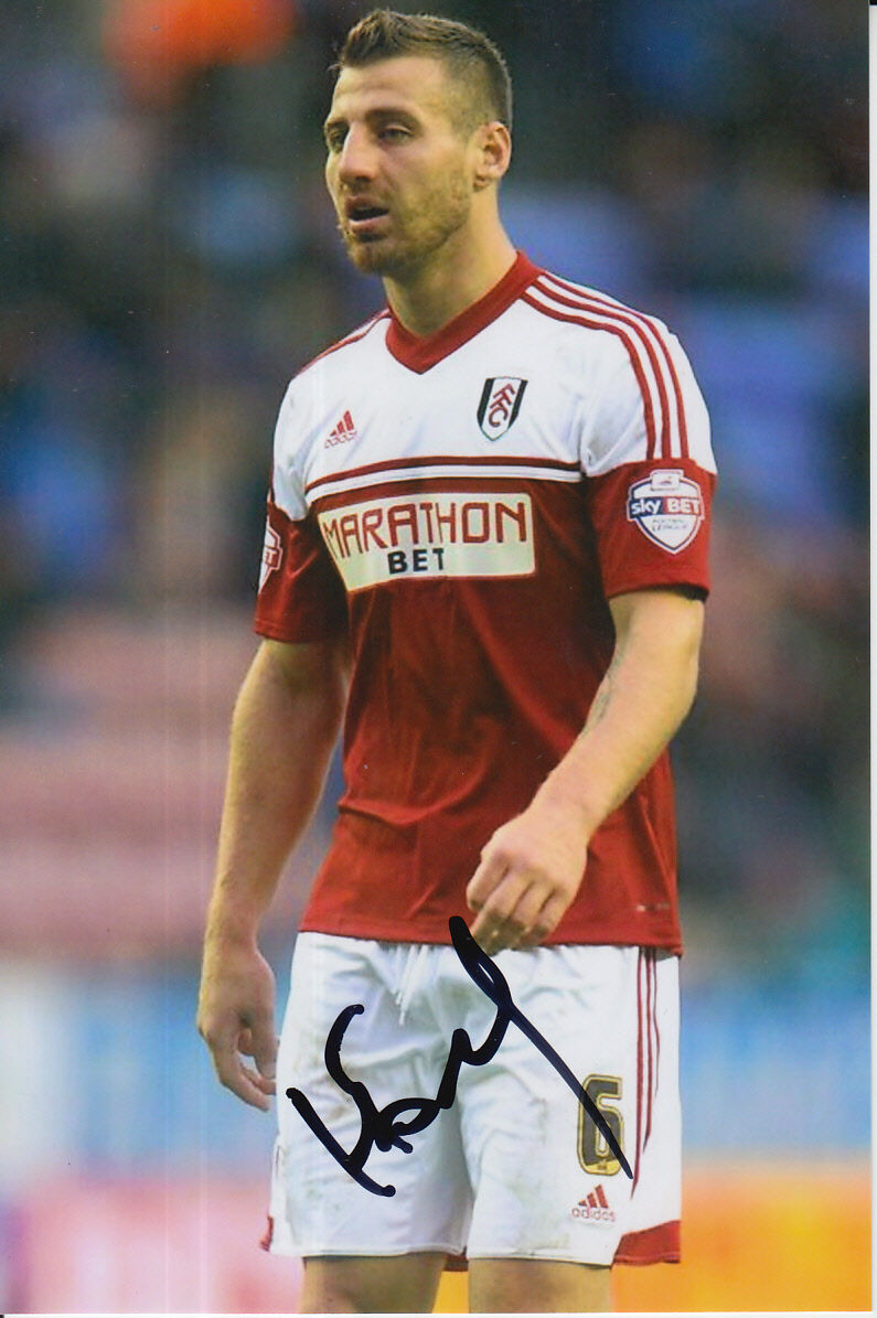 FULHAM HAND SIGNED NIKOLAY BODUROV 6X4 Photo Poster painting 1.