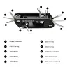 10-in-1 Bicycle Repair Tools Kit Bike Tire Hex Spoke Wrench for Tire Chain Spoke