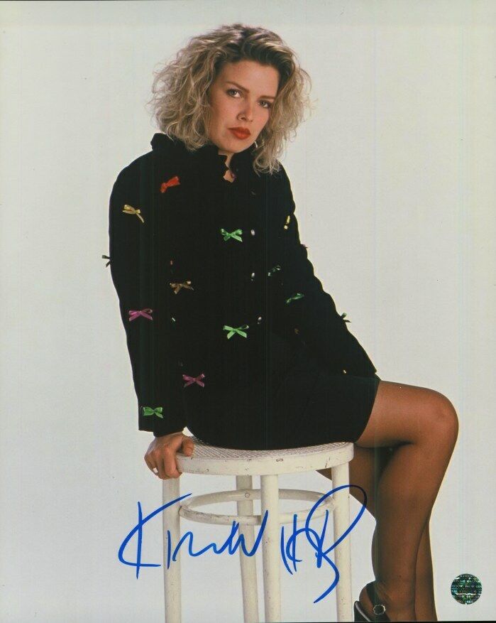 KIM WILDE Autographed Original 8x10 Photo Poster painting LOA TTM