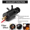 Universal Car Baffled Collection Tank 2/3 Port Breather Separator Tank Fuel Tack