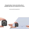 3-in-1 Wireless Charger Magsafe Magnetic Wireless Charger Foldable With Retractable Cable
