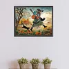 (50*40cm)Pumpkin Witch - Square AB Drill Diamond Painting