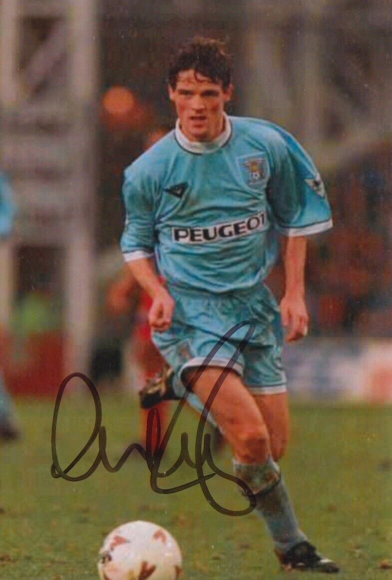 MIKE MARSH HAND SIGNED 6X4 Photo Poster painting COVENTRY CITY FOOTBALL AUTOGRAPH 2