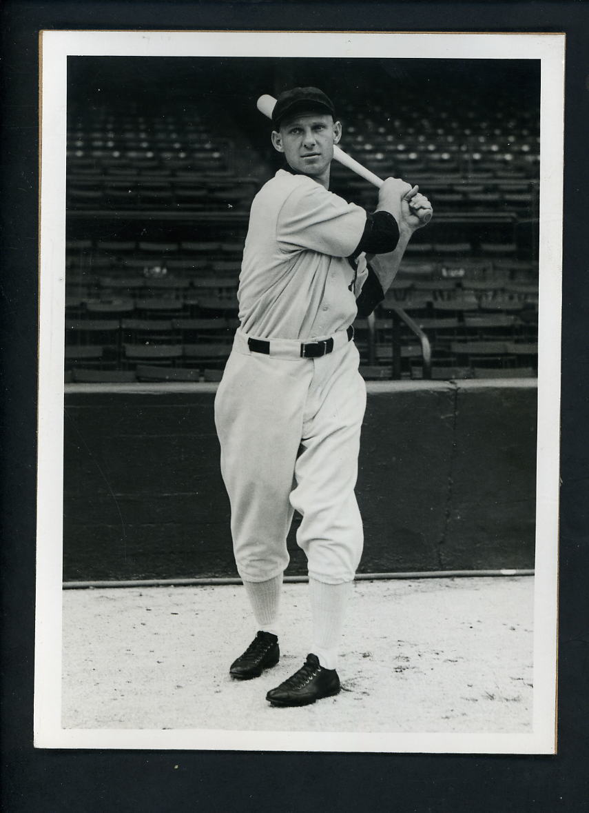 Tony Piet batting pose circa 1930's Press Original Photo Poster painting Chicago White Sox