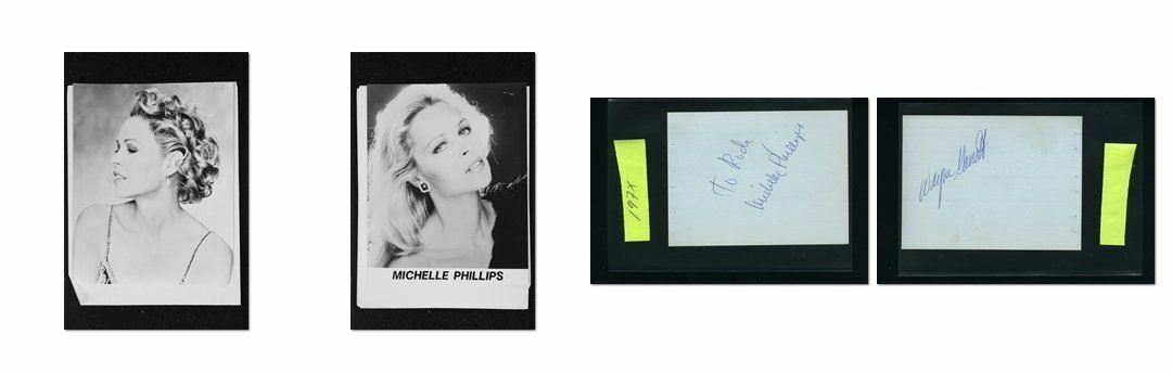 Michelle Phillips - Signed Autograph and Headshot Photo Poster painting set - Knot's Landing