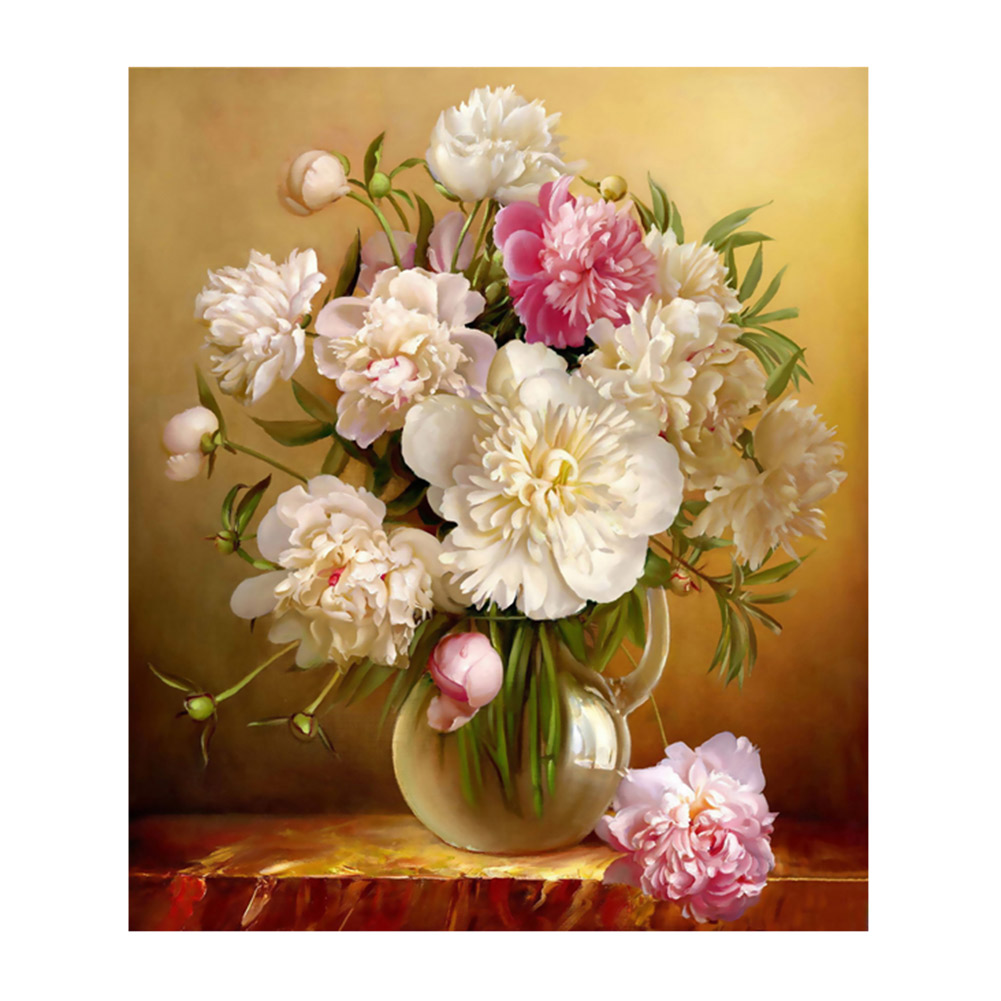 

Floral - 11CT Stamped Cross Stitch - 70*80CM, 501 Original