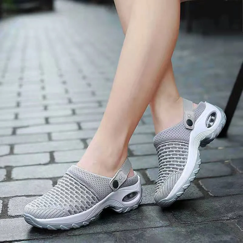 Breakj Breakj Summer New Breathable Flying Shoes Korean Version Of Women's Shoes Sandals Low-Top Casual Shoes For A Long Time