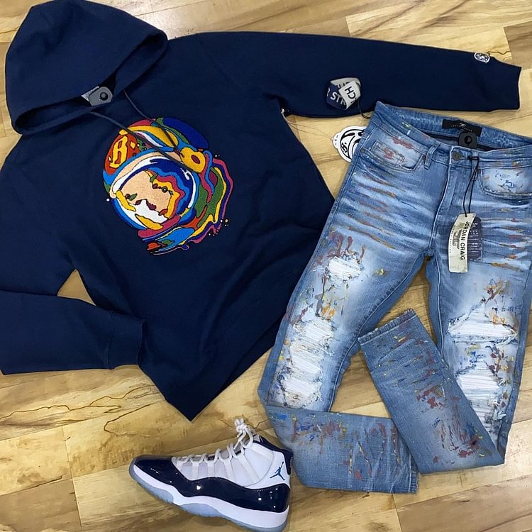 New Arrival Fashion Men's Print Sweatshirt 0f73