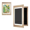 2pcs Kids Artwork Picture Frame with Mat for Kids Drawings Artworks Art Projects