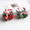 12PCS Christmas Tree New Year Hanging Decor Bells
