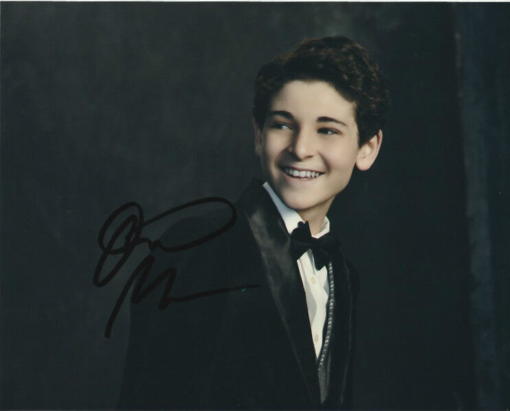 David Mazouz Gotham Signed Autographed 8x10 Photo Poster painting COA