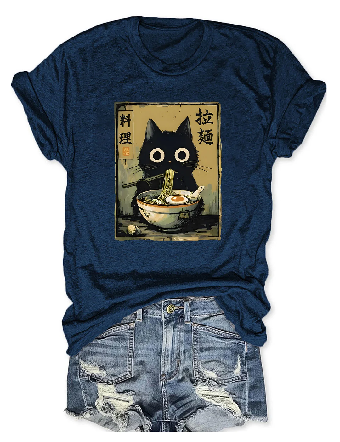 Ramen Cat T-shirt