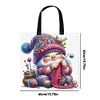 Sewing Gnome-11CT DIY Stamped Cross Stitch Shopping Bag 40*40cm