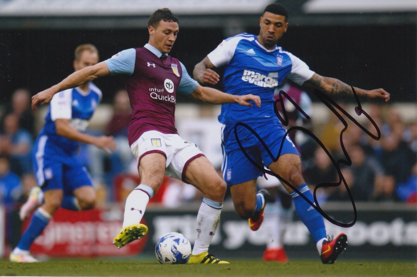 LEON BEST HAND SIGNED 6X4 Photo Poster painting - FOOTBALL AUTOGRAPH - IPSWICH TOWN 1.