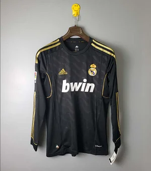2011/2012 Retro Long Sleeve Real Madrid Away