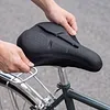 Silicone Bike Seat Cover Soft Gel Waterproof Padded MTB Road Bicycle Saddle