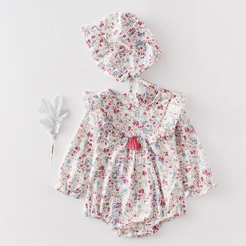 0-2Yrs Brand Baby Girl Clothes 2020 Spring Infant Multi-layer Screen Vest Skirt + Love Embroidered Jacket Girl Baby Gift