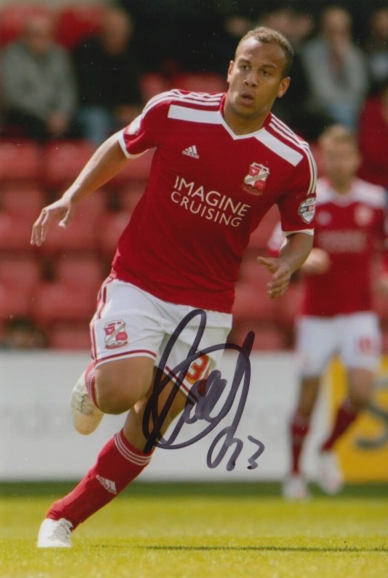 SWINDON TOWN HAND SIGNED JOSH COOKE 6X4 Photo Poster painting 1.