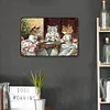 Cat - Vintage Metal Signs - 30*40cm